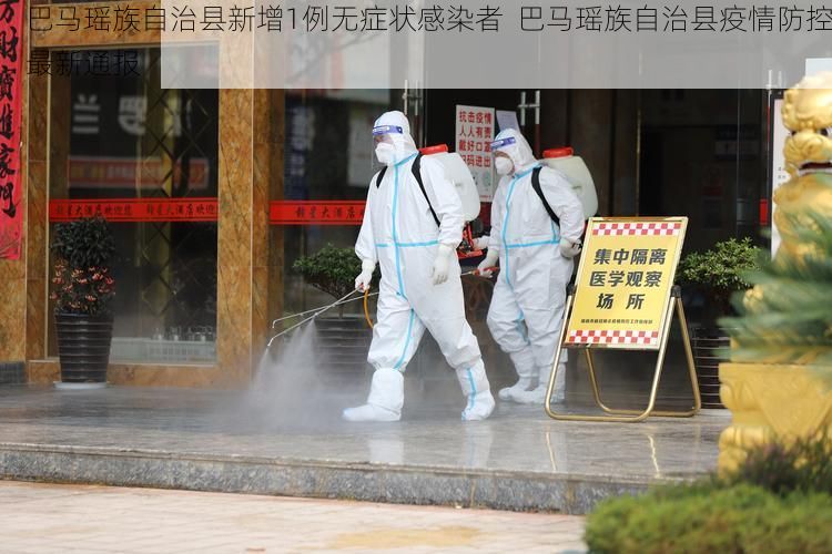 巴马瑶族自治县新增1例无症状感染者  巴马瑶族自治县疫情防控最新通报