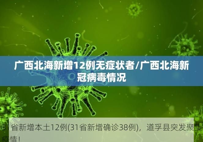 31省新增本土12例(31省新增确诊38例),道孚县突发聚集疫情!