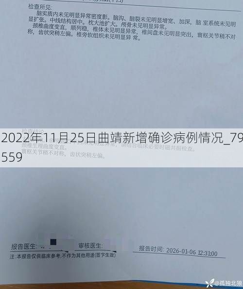 2022年11月25日曲靖新增确诊病例情况_79559