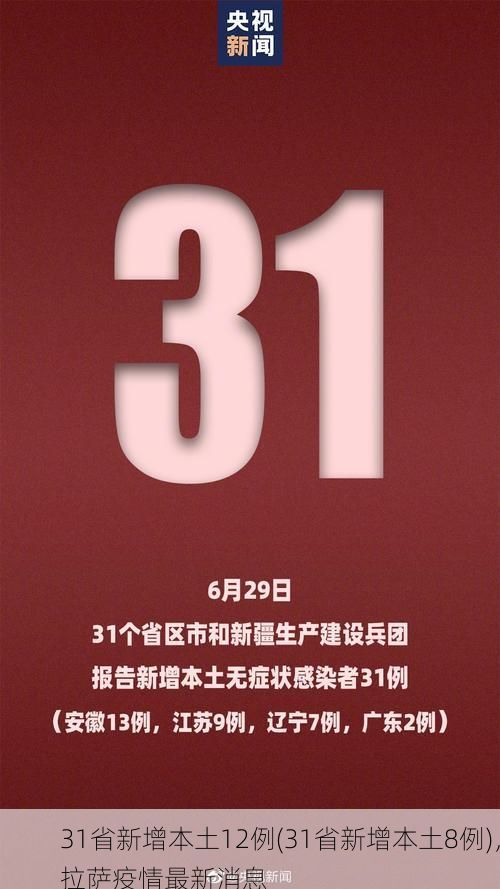 31省新增本土12例(31省新增本土8例)，拉萨疫情最新消息