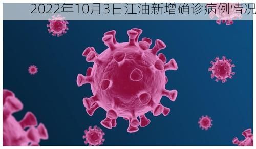 2022年10月3日江油新增确诊病例情况