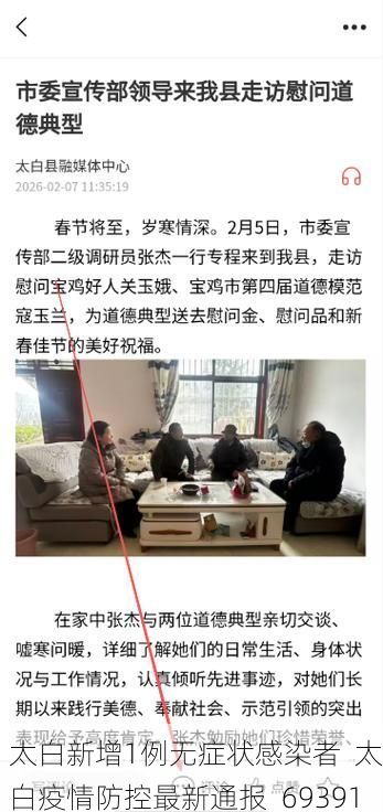 太白新增1例无症状感染者 太白疫情防控最新通报_69391