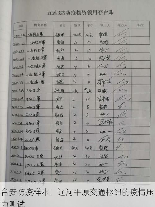 台安防疫样本：辽河平原交通枢纽的疫情压力测试